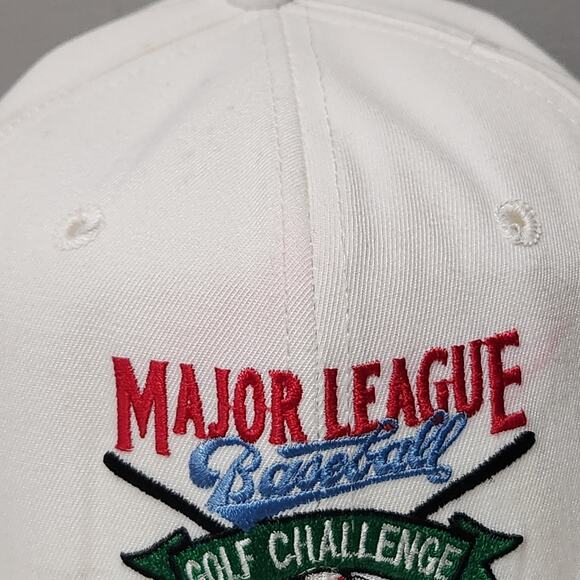 VTG 80s Major League Baseball Golf Challenge MLB MLBPAA New Era Snapback Hat Cap - Picture 4 of 16